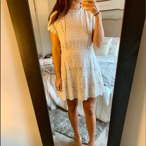 MAKE AN OFFER! Medium - off white lace dress